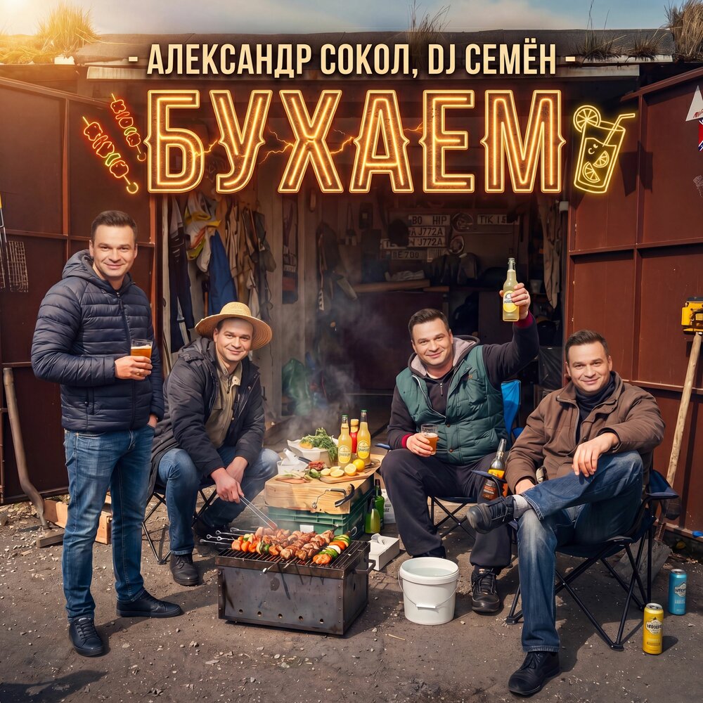 Александр Сокол, DJ Семён - Бухаем
